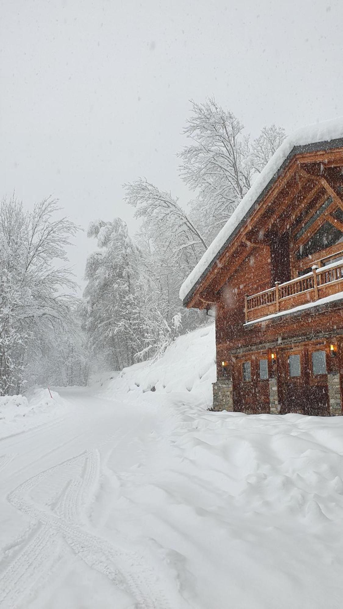 Chalet Entier 110M2 Avec Vue Et Sauna A 10 Min Des Pistes Sainte-Foy-Tarentaise Exterior photo